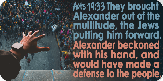 Acts 19 33