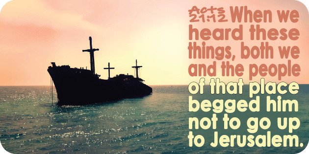 Acts 21 12