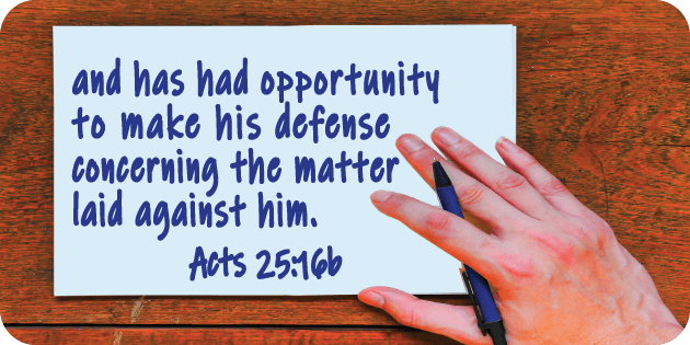 Acts 25 16b