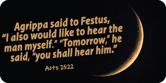 Acts 25 22