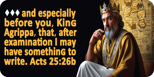Acts 25 26b