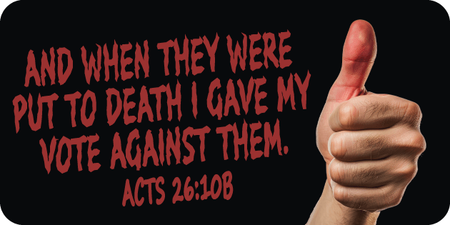 Acts 26 10b