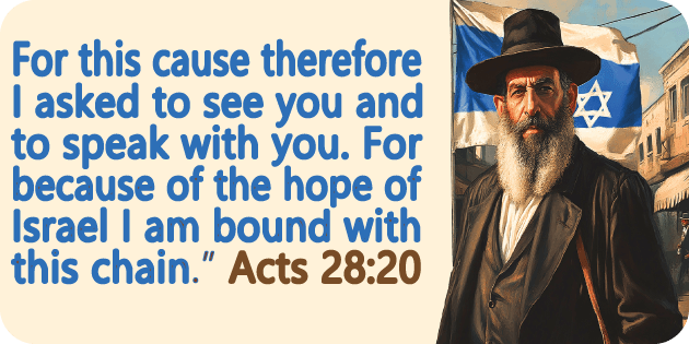 Acts 28 20