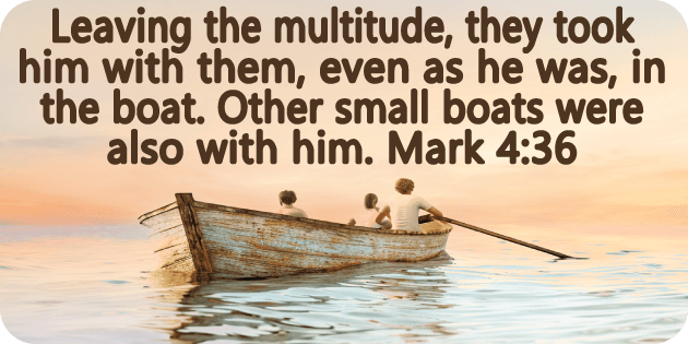 Mark 4 36