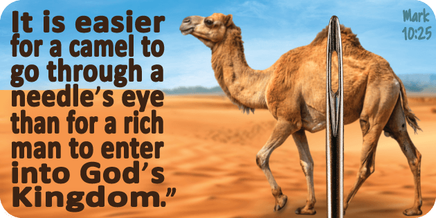 Mark 10 25