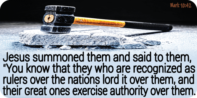 Mark 10 42