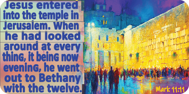 Mark 11 11 Mark 11 11