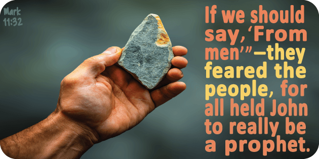 Mark 11 32 Mark 11 32