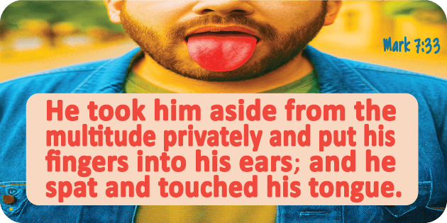 Mark 7 33