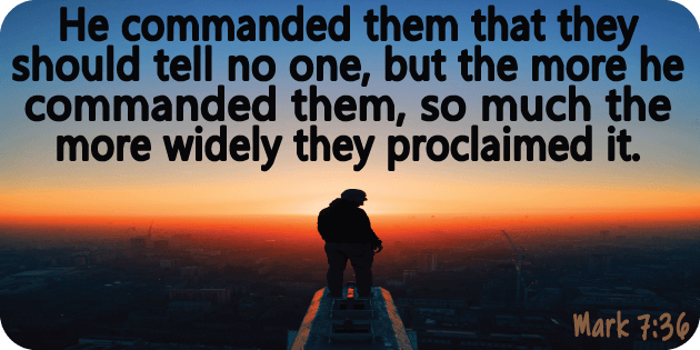 Mark 7 36