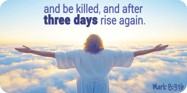 Mark 8 31b