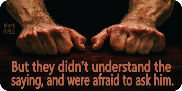 Mark 9 32
