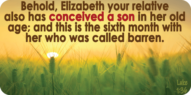 Luke 1 36