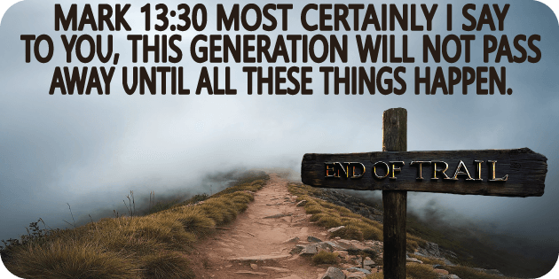 Mark 13 30