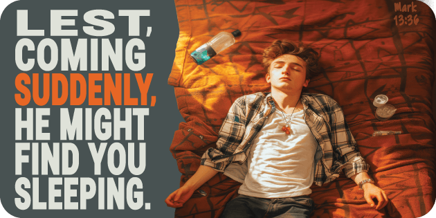 Mark 13 36