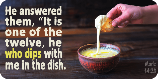 Mark 14 20