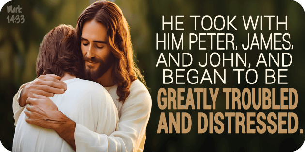 Mark 14 33