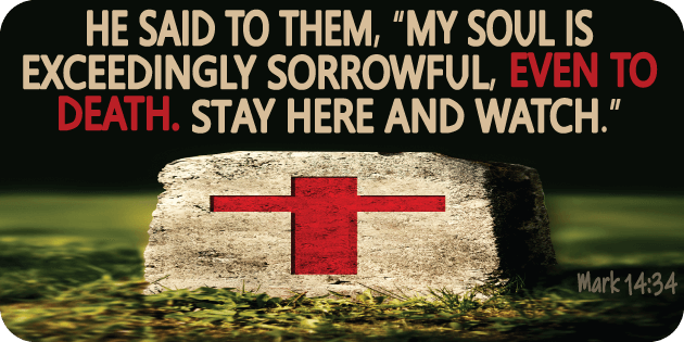 Mark 14 34