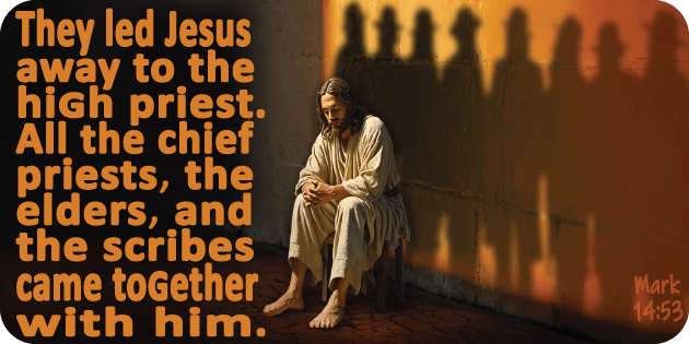 Mark 14 53