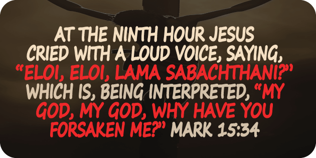 Mark 15 34