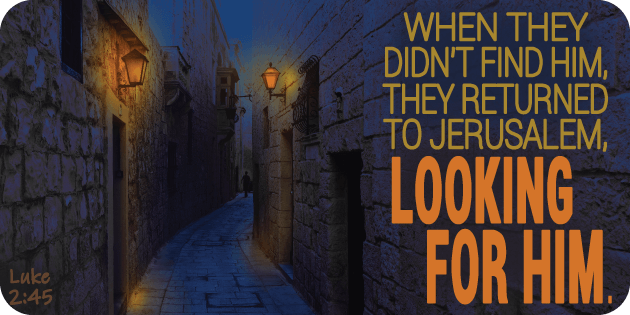 Luke 2 45