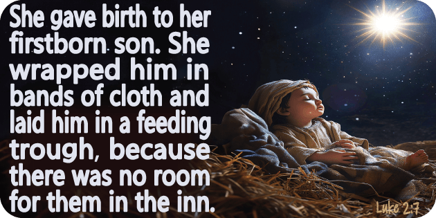 Luke 2 7