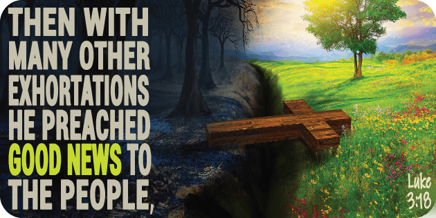 Luke 3 18