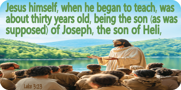 Luke 3 23