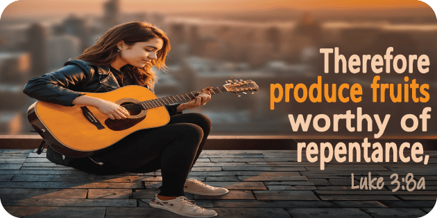 Luke 3 8a