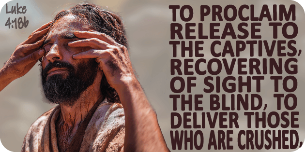 Luke 4 18b