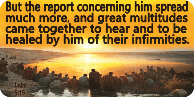 luke 5 15
