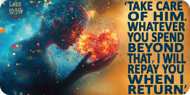 Luke 10 35b
