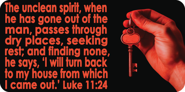 Luke 11 24 Luke 11 24
