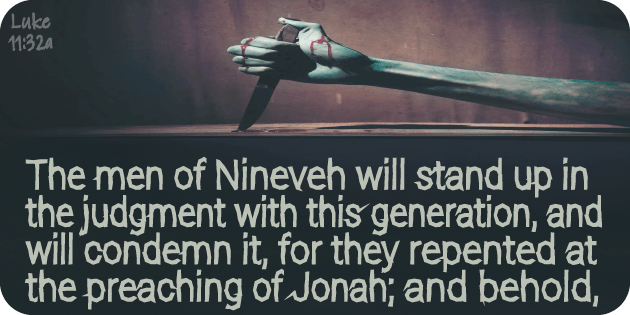 Luke 11 32a Luke 11 32a