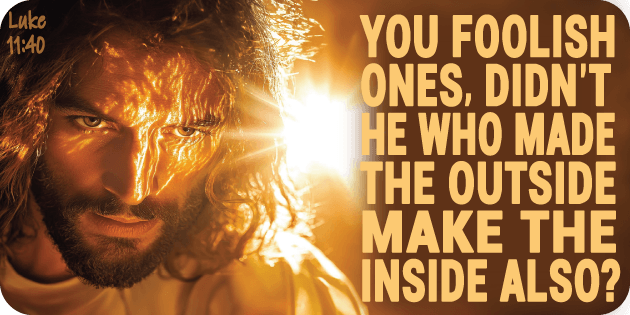 Luke 11 40 Luke 11 40
