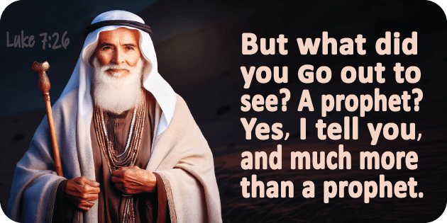 Luke 7 26