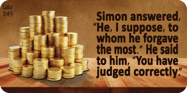 Luke 7 43