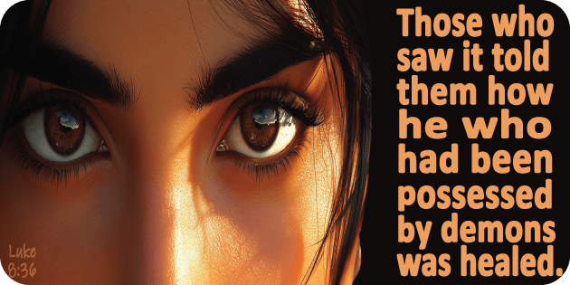 Luke 8 36