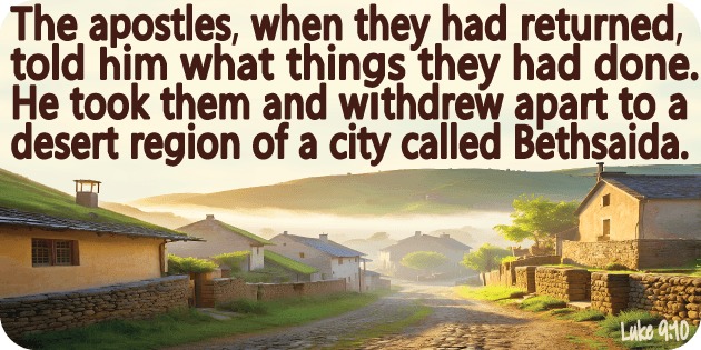 Luke 9 10