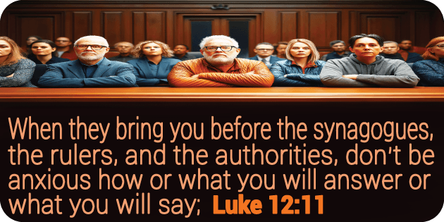 Luke 12 11