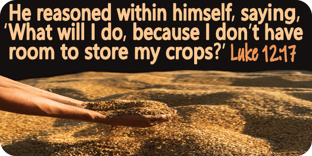 Luke 12 17
