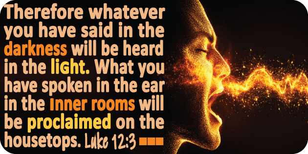 Luke 12 3