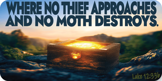 Luke 12 33b