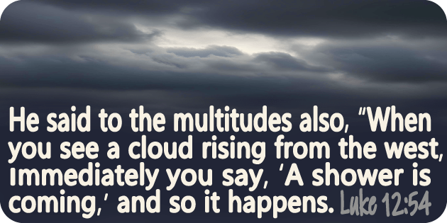 Luke 12 54