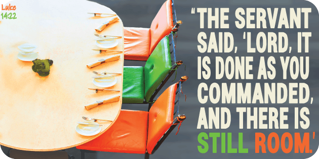 Luke 14 22