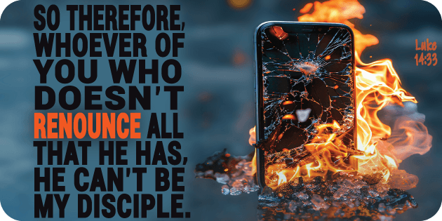 Luke 14 33