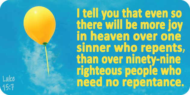 Luke 15 7