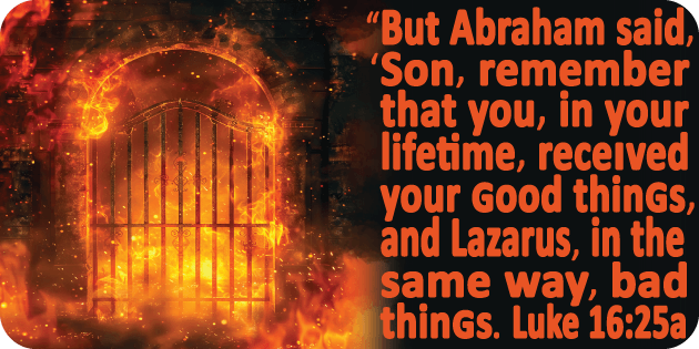 Luke 16 25a