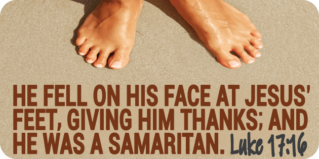 Luke 17 16