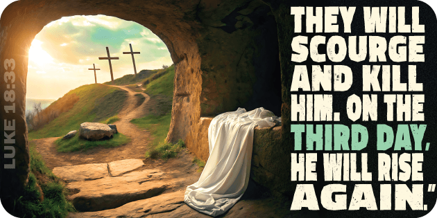 Luke 18 33